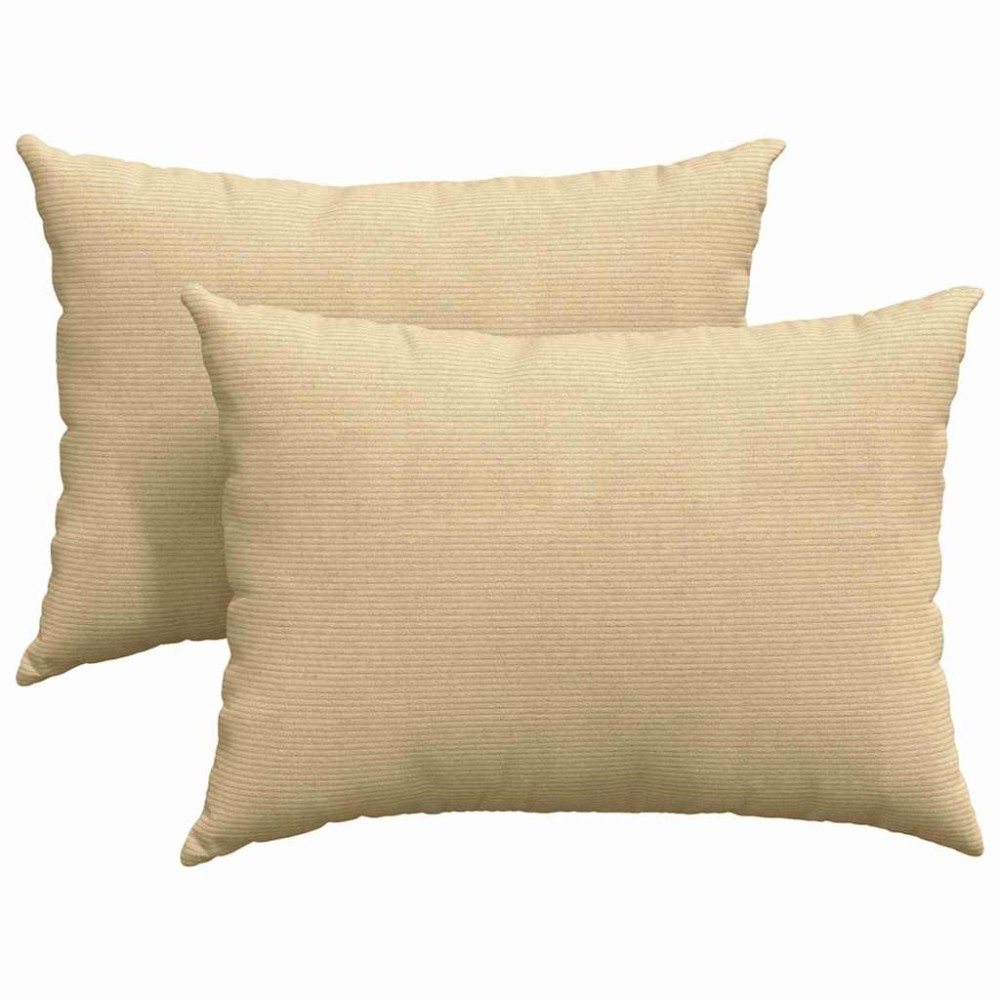 vidaXL Μαξιλάρι Καναπέ 2 pcs Γκρι Πράσινο 70 x 50 cm