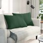 vidaXL Μαξιλάρι Καναπέ 2 pcs Σκούρο Πράσινο 70 x 50 cm