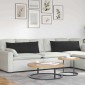 vidaXL Μαξιλάρι Καναπέ 2 τμχ. ύφασμα Μαύρο 120 x 40 cm