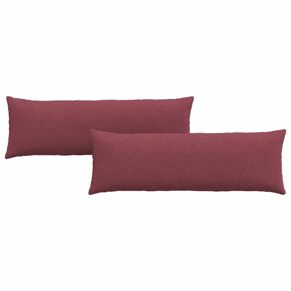 vidaXL Μαξιλάρι Καναπέ 2 τμχ. ύφασμα Κόκκινο 120 x 40 cm