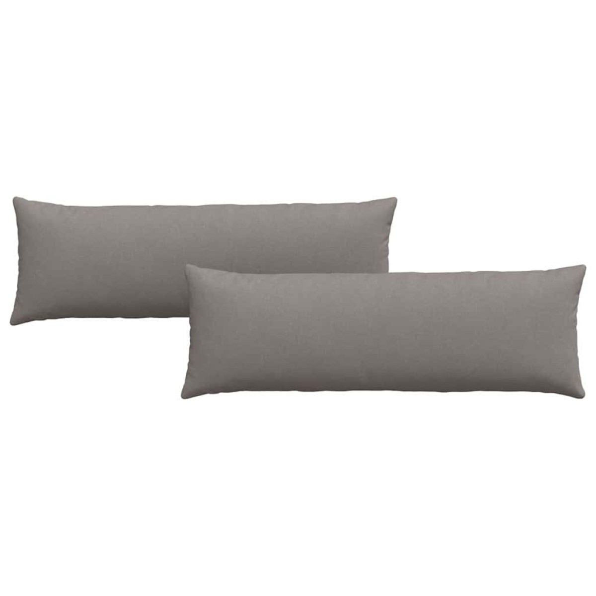 vidaXL Μαξιλάρι Καναπέ 2 τμχ. ύφασμα Taupe 120 x 40 cm