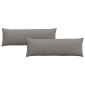 vidaXL Μαξιλάρι Καναπέ 2 τμχ. ύφασμα Taupe 120 x 40 cm