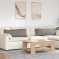 vidaXL Μαξιλάρι Καναπέ 2 τμχ. ύφασμα Taupe 120 x 40 cm