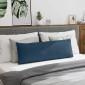 vidaXL Μαξιλάρι Καναπέ 2 τμχ. ύφασμα Μπλε 120 x 40 cm