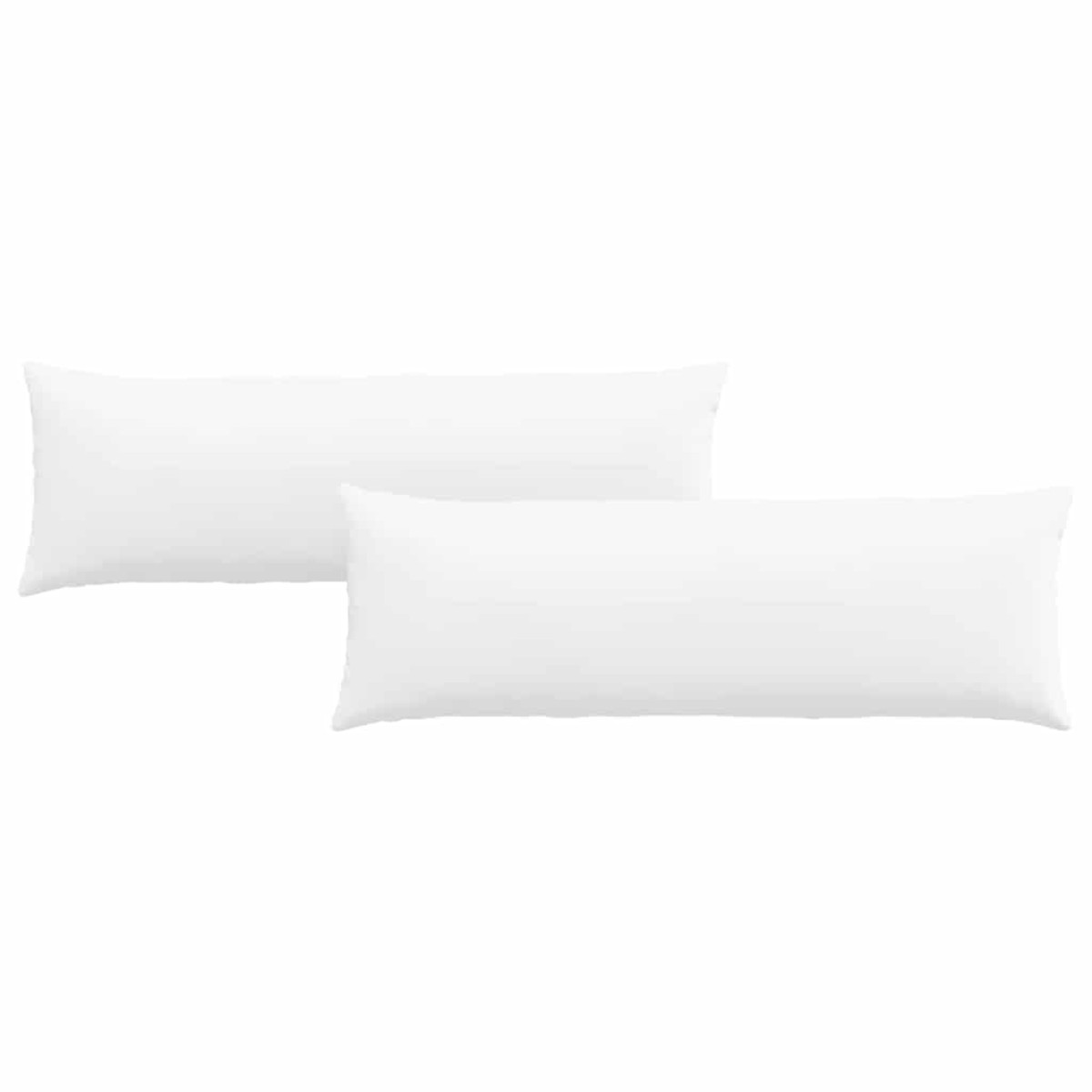 vidaXL Μαξιλάρι Καναπέ 2 τμχ. ύφασμα Λευκό 120 x 40 cm