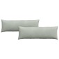 vidaXL Μαξιλάρι Καναπέ 2 pcs Ανοιχτό γκρι 120 x 40 cm