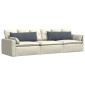 vidaXL Μαξιλάρι Καναπέ 2 pcs Σκούρο Γκρι 120 x 40 cm
