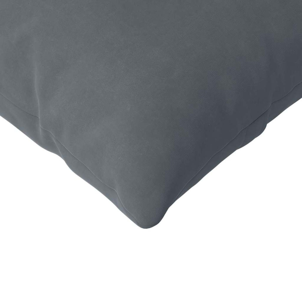 vidaXL Μαξιλάρι Καναπέ 2 pcs Σκούρο Γκρι 120 x 40 cm