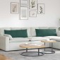 vidaXL Μαξιλάρι Καναπέ 2 pcs Σκούρο Πράσινο 120 x 40 cm