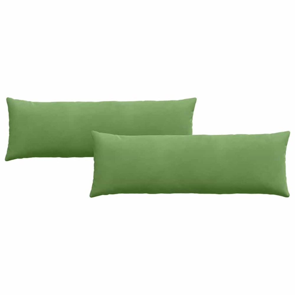 vidaXL Μαξιλάρι Καναπέ 2 pcs Ανοιχτό πράσινο 120 x 40 cm