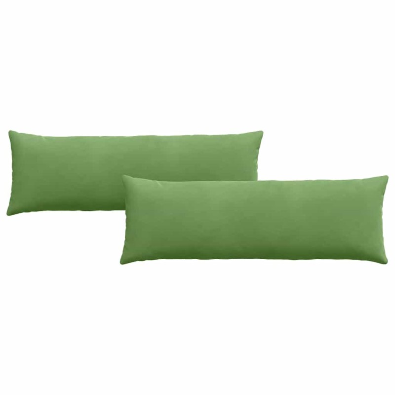 vidaXL Μαξιλάρι Καναπέ 2 pcs Ανοιχτό πράσινο 120 x 40 cm