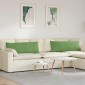 vidaXL Μαξιλάρι Καναπέ 2 pcs Ανοιχτό πράσινο 120 x 40 cm