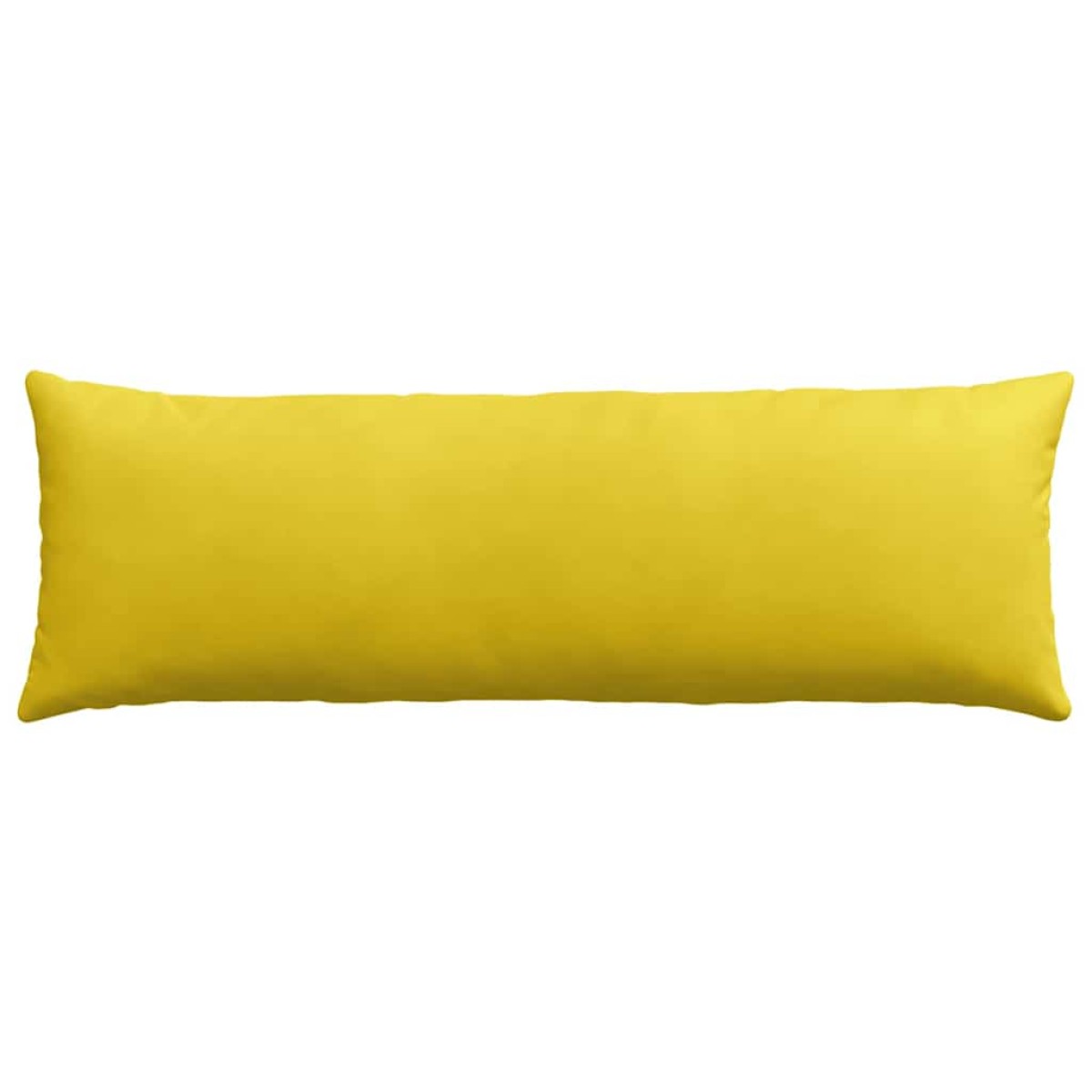 vidaXL Μαξιλάρι Καναπέ 2 pcs Κίτρινο 120 x 40 cm Υφασμάτινο Κορντουρά