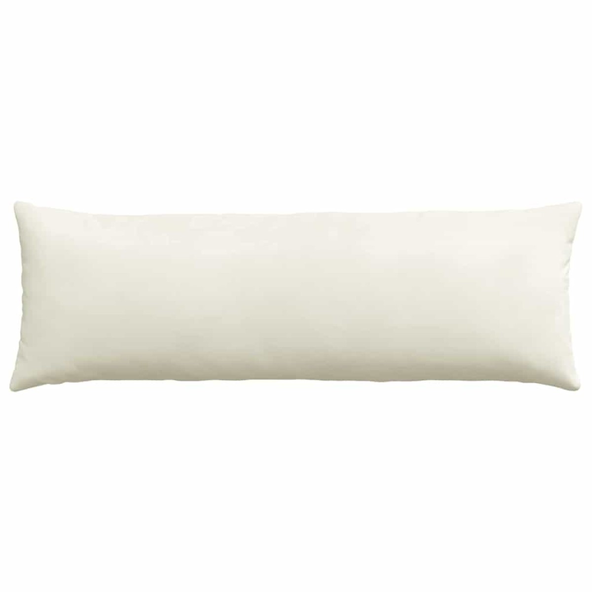 vidaXL Μαξιλάρι Καναπέ 2 pcs Κρεμ 120 x 40 cm Υφασμάτινο Κορντουρά