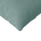 vidaXL Μαξιλάρι Καναπέ 2 pcs Θαλασσί 120 x 40 cm Υφασμάτινο Κορντουρά