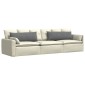 vidaXL Μαξιλάρι Καναπέ 2 pcs Σκούρο Γκρι 120 x 40 cm ύφασμα
