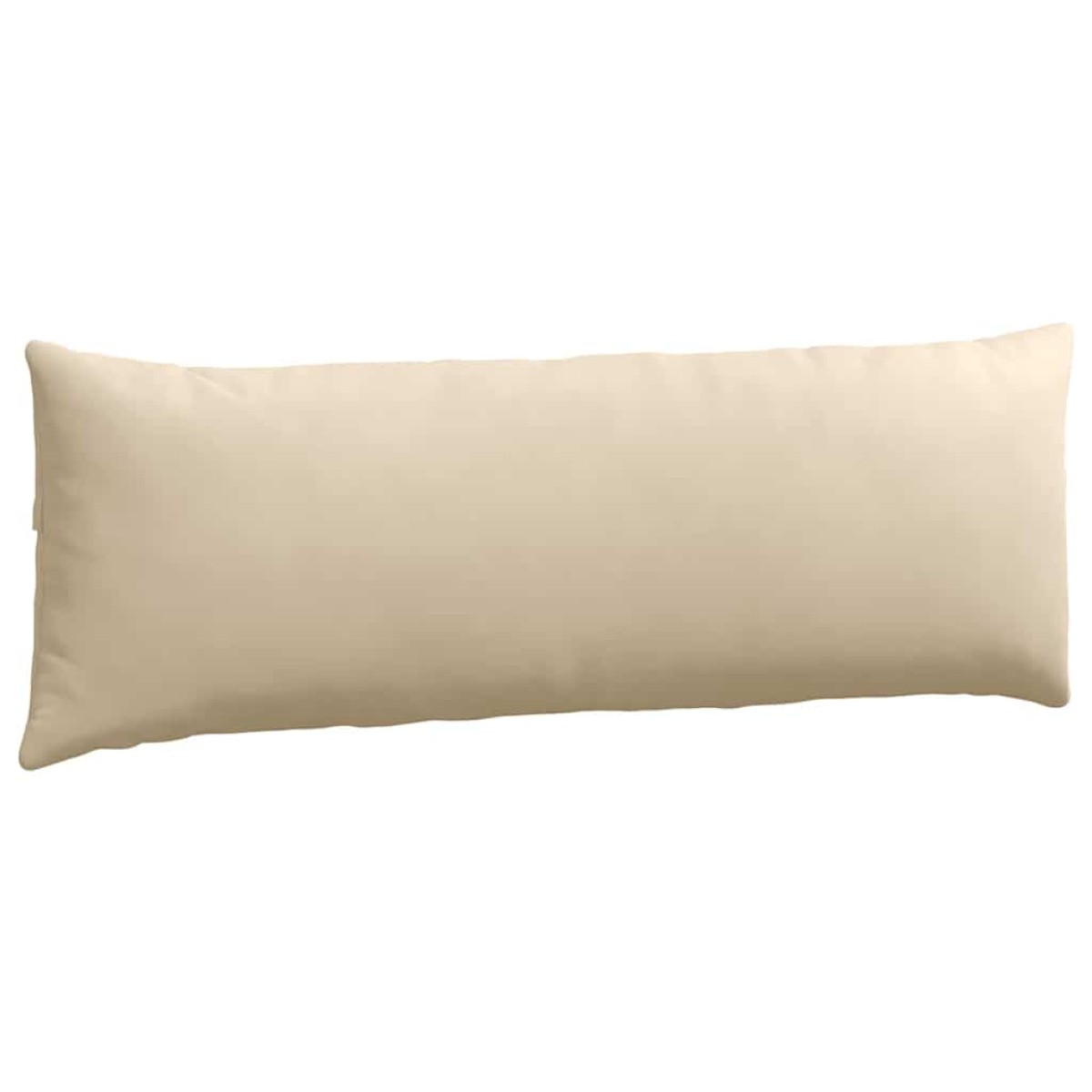 vidaXL Μαξιλάρι Καναπέ 2 pcs Κρεμ 120 x 40 cm ύφασμα