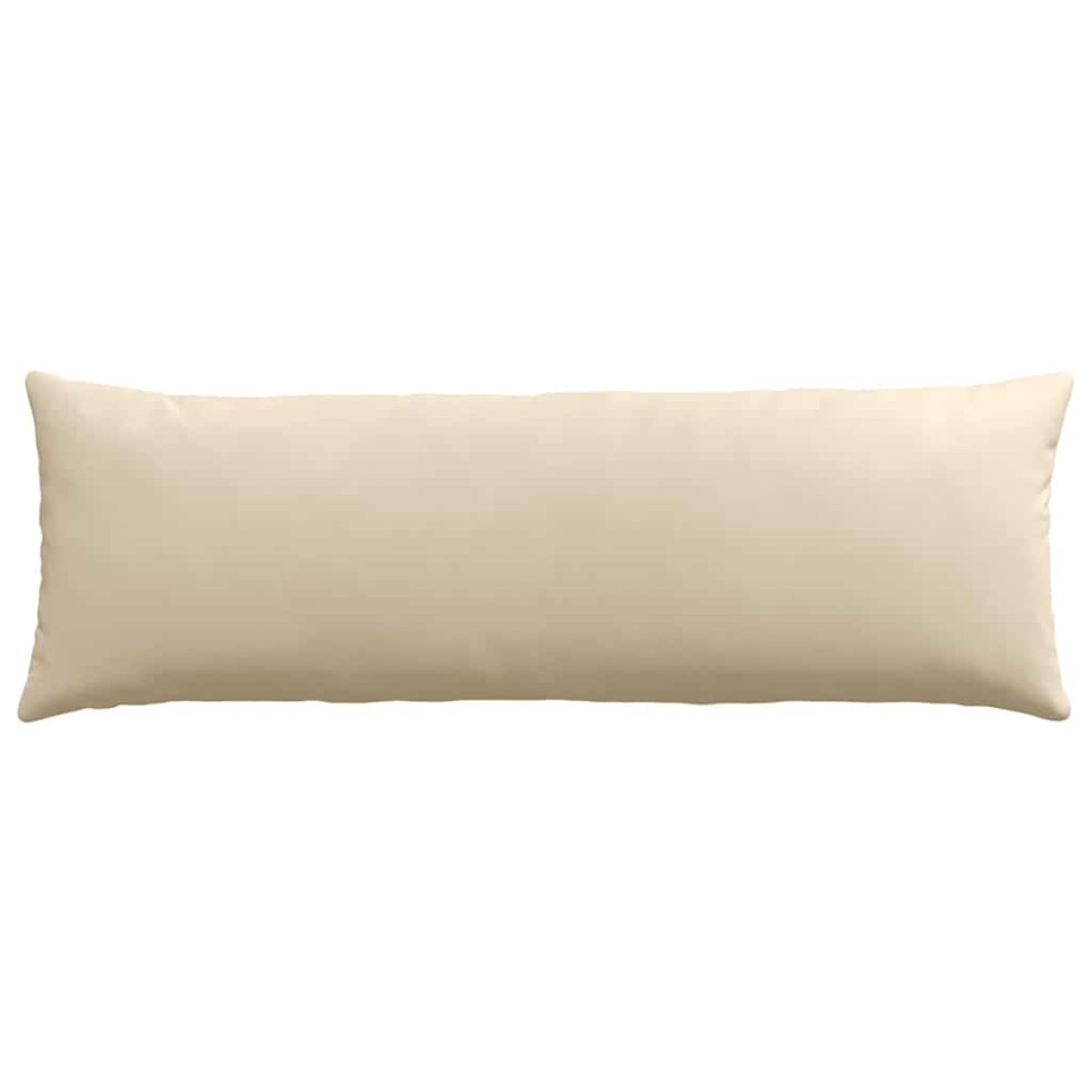 vidaXL Μαξιλάρι Καναπέ 2 pcs Κρεμ 120 x 40 cm ύφασμα
