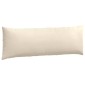 vidaXL Μαξιλάρι Καναπέ 2 pcs Μπεζ 120 x 40 cm ύφασμα