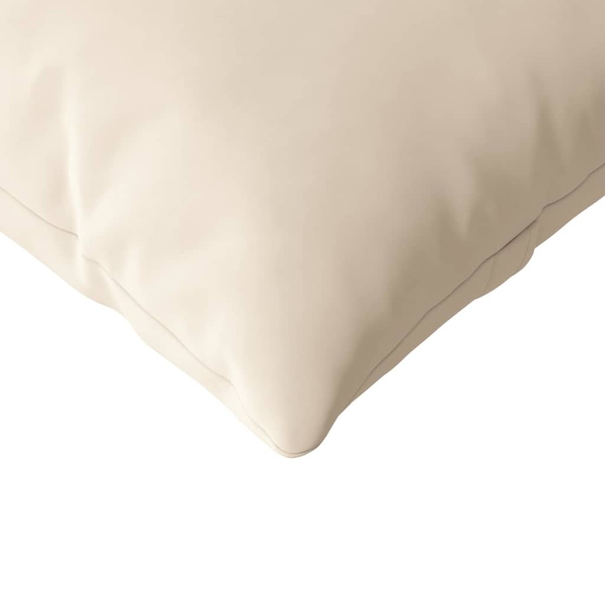 vidaXL Μαξιλάρι Καναπέ 2 pcs Μπεζ 120 x 40 cm ύφασμα