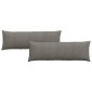 vidaXL Μαξιλάρι Καναπέ 2 pcs Ανοιχτό γκρι 120 x 40 cm