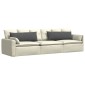 vidaXL Μαξιλάρι Καναπέ 2 pcs Σκούρο Γκρι 120 x 40 cm