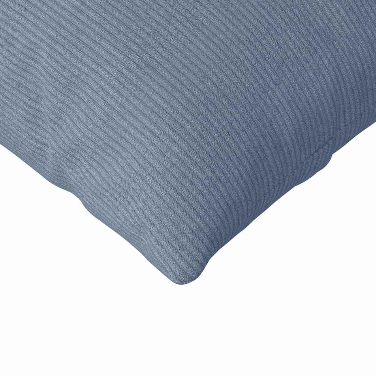vidaXL Μαξιλάρι Καναπέ 2 pcs Μπλε 120 x 40 cm Υφασμάτινο Κορντουρά