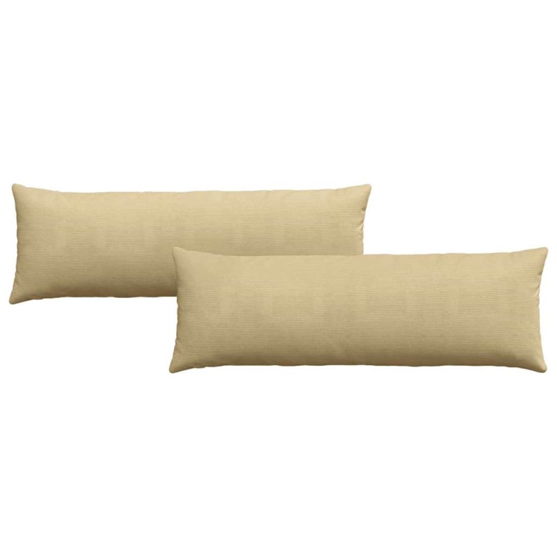 vidaXL Μαξιλάρι Καναπέ 2 pcs Γκρι Πράσινο 120 x 40 cm