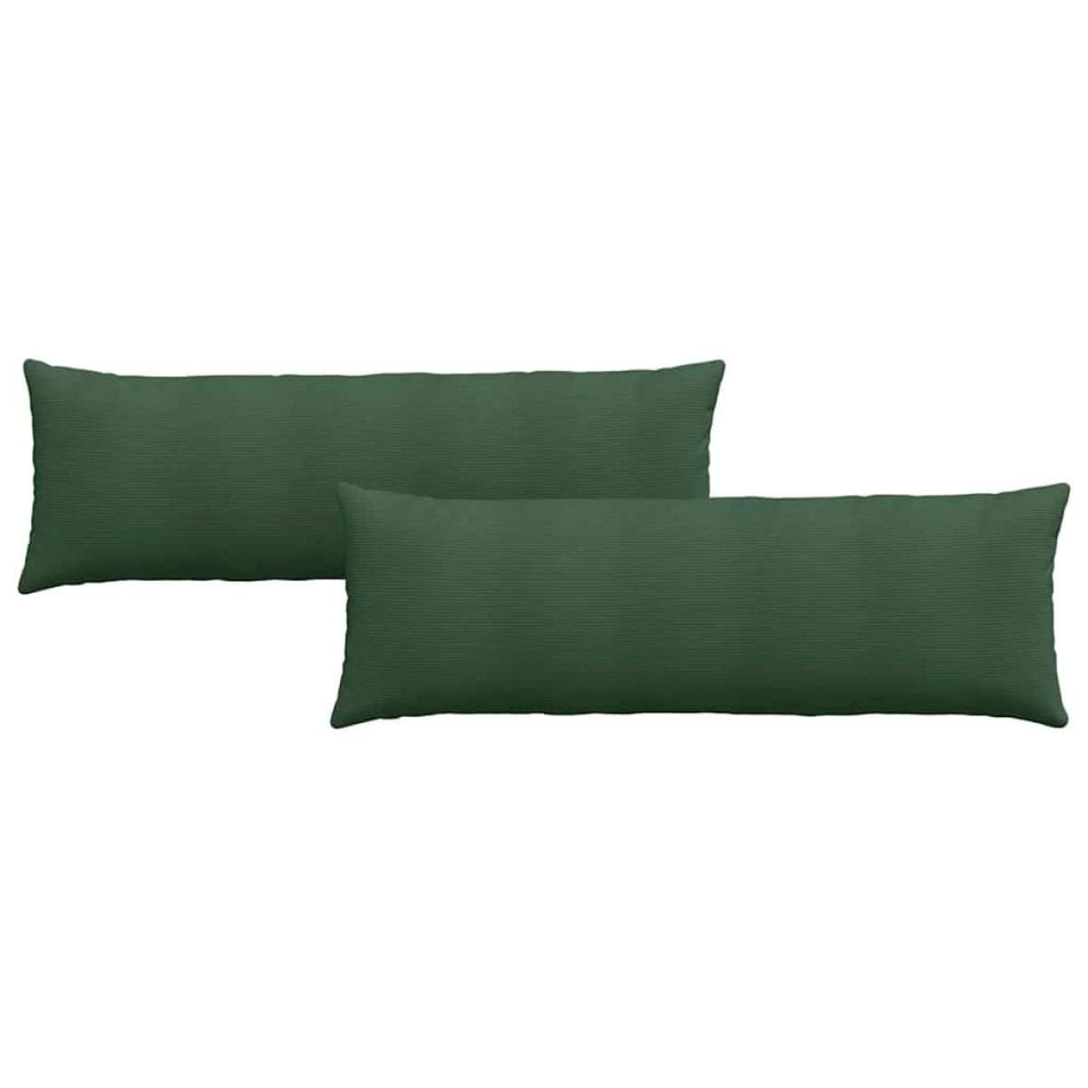 vidaXL Μαξιλάρι Καναπέ 2 pcs Σκούρο Πράσινο 120 x 40 cm