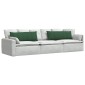 vidaXL Μαξιλάρι Καναπέ 2 pcs Σκούρο Πράσινο 120 x 40 cm