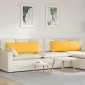 vidaXL Μαξιλάρι Καναπέ 2 pcs Απαλό Κίτρινο 120 x 40 cm