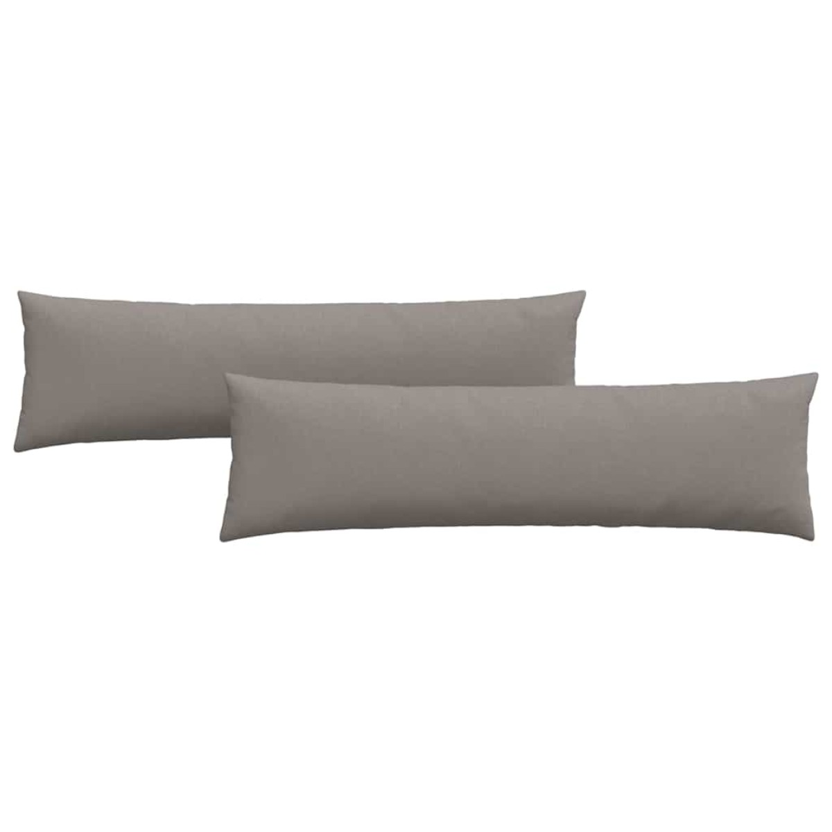 vidaXL Μαξιλάρι Καναπέ 2 τμχ. ύφασμα Taupe 145 x 40 εκ.