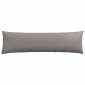 vidaXL Μαξιλάρι Καναπέ 2 τμχ. ύφασμα Taupe 145 x 40 εκ.