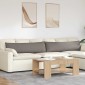 vidaXL Μαξιλάρι Καναπέ 2 τμχ. ύφασμα Taupe 145 x 40 εκ.