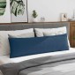 vidaXL Μαξιλάρι Καναπέ 2 τμχ. ύφασμα Μπλε 145 x 40 εκ.