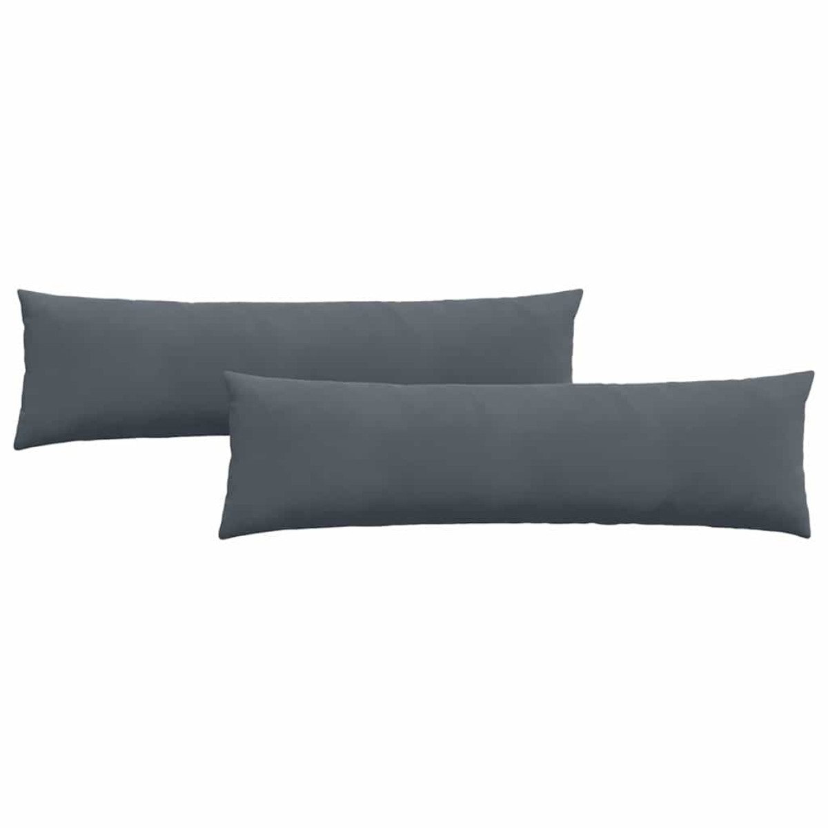 vidaXL Μαξιλάρι Καναπέ 2 pcs Σκούρο Γκρι 145 x 40 εκ.