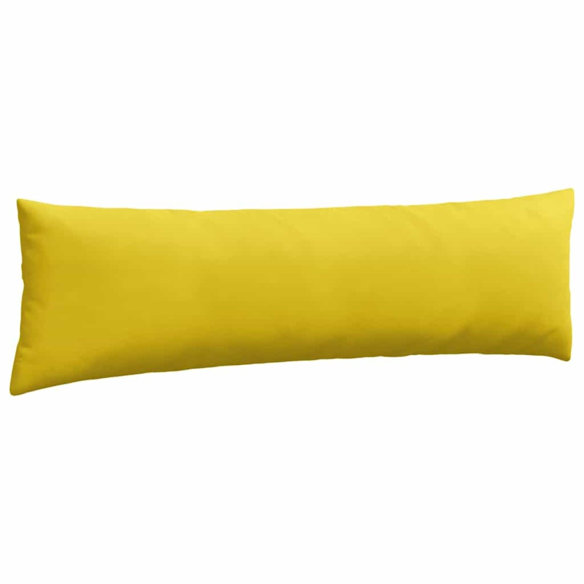 vidaXL Μαξιλάρι Καναπέ 2 pcs Κίτρινο 145 x 40 εκ. Υφασμάτινο Κορντουρά