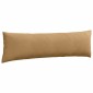 vidaXL Μαξιλάρι Καναπέ 2 pcs Καφέ 145 x 40 εκ. Υφασμάτινο Κορντουρά