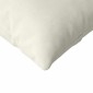 vidaXL Μαξιλάρι Καναπέ 2 pcs Κρεμ 145 x 40 εκ. Υφασμάτινο Κορντουρά