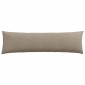 vidaXL Μαξιλάρι Καναπέ 2 pcs Taupe 145 x 40 εκ. ύφασμα