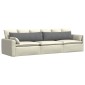 vidaXL Μαξιλάρι Καναπέ 2 pcs Σκούρο Γκρι 145 x 40 εκ. ύφασμα