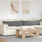 vidaXL Μαξιλάρι Καναπέ 2 pcs Σκούρο Γκρι 145 x 40 εκ. ύφασμα