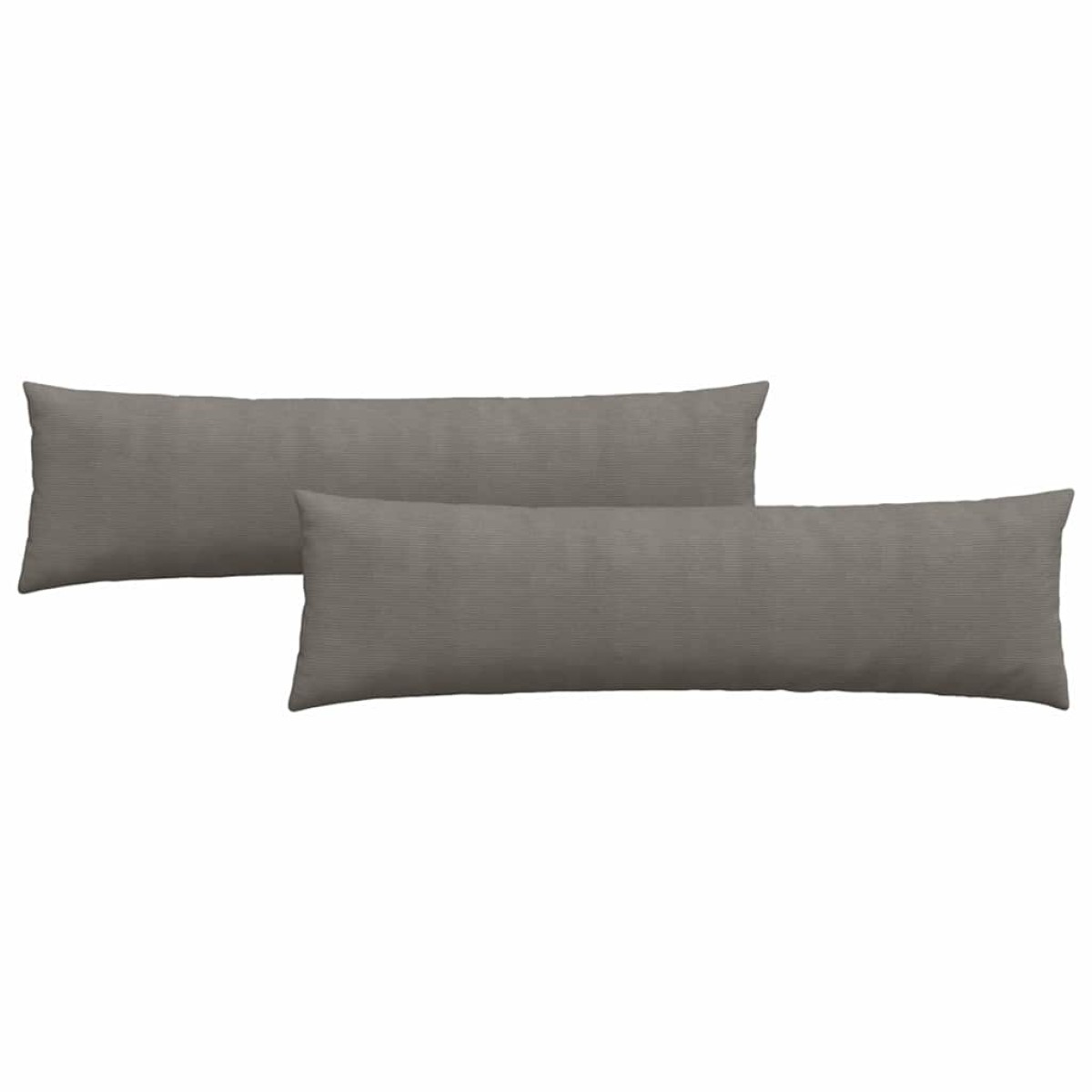 vidaXL Μαξιλάρι Καναπέ 2 pcs Ανοιχτό γκρι 145 x 40 εκ.