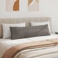 vidaXL Μαξιλάρι Καναπέ 2 pcs Ανοιχτό γκρι 145 x 40 εκ.