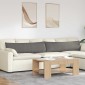 vidaXL Μαξιλάρι Καναπέ 2 pcs Ανοιχτό γκρι 145 x 40 εκ.