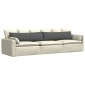 vidaXL Μαξιλάρι Καναπέ 2 pcs Σκούρο Γκρι 145 x 40 εκ.