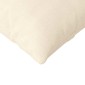 vidaXL Μαξιλάρι Καναπέ 2 pcs Κρεμ 145 x 40 εκ. Υφασμάτινο Κορντουρά