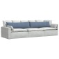 vidaXL Μαξιλάρι Καναπέ 2 pcs Μπλε 145 x 40 εκ. Υφασμάτινο Κορντουρά