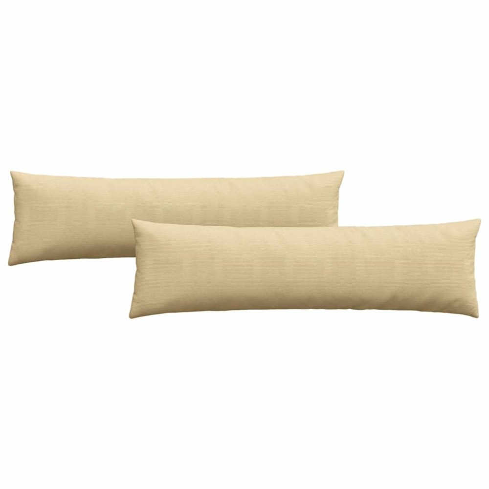 vidaXL Μαξιλάρι Καναπέ 2 pcs Γκρι Πράσινο 145 x 40 εκ.