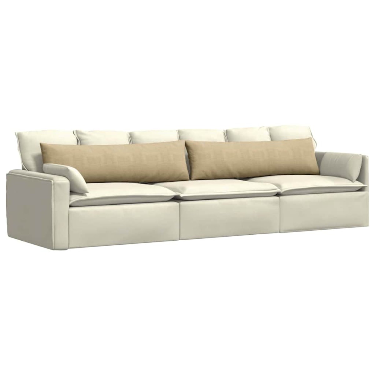 vidaXL Μαξιλάρι Καναπέ 2 pcs Γκρι Πράσινο 145 x 40 εκ.